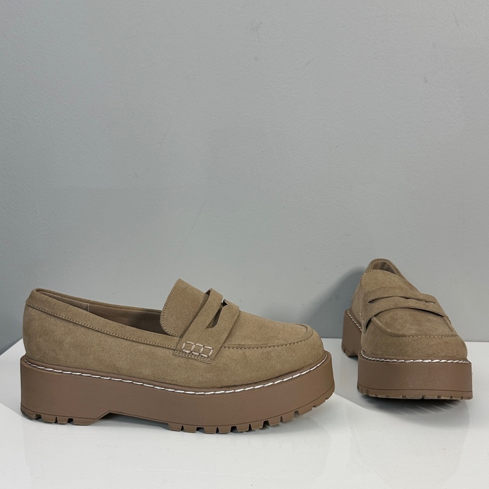 Torrid Tan Suede Loafers